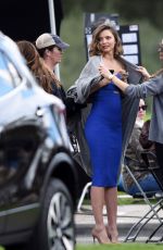 MIRANDA KERR on he Set of a TV Show in Los Angeles 01/13/2017