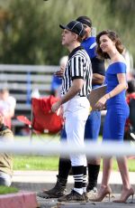 MIRANDA KERR on he Set of a TV Show in Los Angeles 01/13/2017