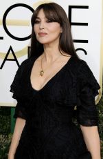MONICA BELLUCCI at 74th Annual Golden Globe Awards in Beverly Hills 01/08/2017