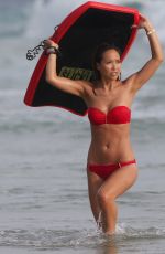 MYLEENE KLASS in Bikini on the Beach in Sri Lanka 01/04/2017