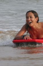MYLEENE KLASS in Bikini on the Beach in Sri Lanka 01/04/2017