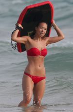 MYLEENE KLASS in Bikini on the Beach in Sri Lanka 01/04/2017