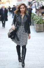 MYLEENE KLASS Leaves Global Radio Studios in London 01/17/2017