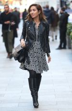 MYLEENE KLASS Leaves Global Radio Studios in London 01/17/2017