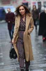 MYLEENE KLASS Leaves Smooth Radio in London 01/17/2017