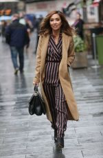 MYLEENE KLASS Leaves Smooth Radio in London 01/17/2017