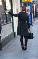 MYLENEE KLASS Leaves Globe Radio Studios in London 01/20/2017