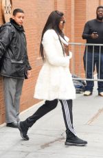 NAOMI CAMPBELL Leaves ABC Studios in New York 01/04/2017