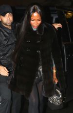 NAOMI CAMPBELL Night Out in New York 01/17/2017