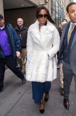NAOMI CAMPBELL Out and About in New York 01/04/2017