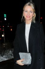 NAOMI WATTS Arrives at a Stella McCartney Event in New York 01/10/2017