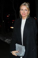 NAOMI WATTS Arrives at a Stella McCartney Event in New York 01/10/2017