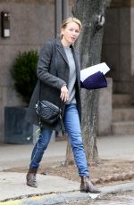 NAOMI WATTS Out and About in New York 01/21/2017