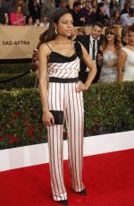 NAOMIE HARRIS at 23rd Annual Screen Actors Guild Awards in Los Angeles 01/29/2017
