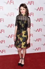 NATALIA DYER at 17th Annual AFI Awards in Los Angeles 01/06/2017