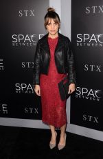 NATALIE MORALES at ‘The Space Between Us’ Premiere in Los Angeles 01/17/2017