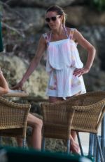 NATALIE PINKHAM on Holiday in Barbados 01/03/2017