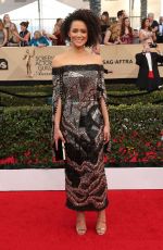 NATHALIE EMMANUEL at 23rd Annual Screen Actors Guild Awards in Los Angeles 01/29/2017