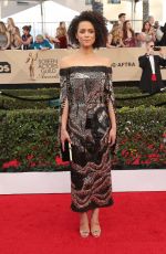 NATHALIE EMMANUEL at 23rd Annual Screen Actors Guild Awards in Los Angeles 01/29/2017