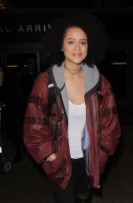 NATHALIE EMMANUEL at Los Angeles International Airport 01/16/2017