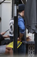 NAYA RIVERA at Gracias Madre in Los Angeles 01/24/2017