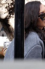 NAYA RIVERA at Gracias Madre in Los Angeles 01/24/2017