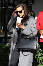 NAYA RIVERA at Gracias Madre in Los Angeles 01/24/2017