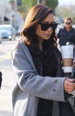 NAYA RIVERA at Gracias Madre in Los Angeles 01/24/2017