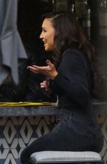 NAYA RIVERA at Gracias Madre in Los Angeles 01/24/2017