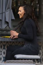 NAYA RIVERA at Gracias Madre in Los Angeles 01/24/2017