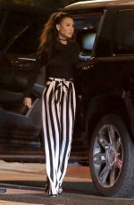 NAYA RIVERA Out for Dinner in West Hollywood 01/12/2017