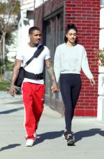 NEELAM GILL Out with Boyfriend in West Hollywood 01/27/2017