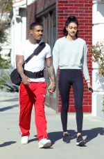 NEELAM GILL Out with Boyfriend in West Hollywood 01/27/2017