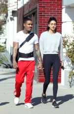 NEELAM GILL Out with Boyfriend in West Hollywood 01/27/2017