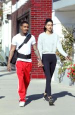 NEELAM GILL Out with Boyfriend in West Hollywood 01/27/2017