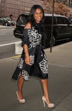 NIA LONG Arrives at Harry Talk Show in New York 01/12/2017