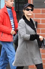 NIA VARDALOS Out Shopping in Beverly Hills 01/03/2017