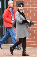 NIA VARDALOS Out Shopping in Beverly Hills 01/03/2017