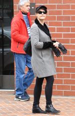 NIA VARDALOS Out Shopping in Beverly Hills 01/03/2017