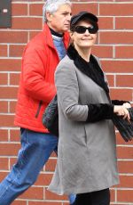 NIA VARDALOS Out Shopping in Beverly Hills 01/03/2017