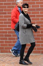 NIA VARDALOS Out Shopping in Beverly Hills 01/03/2017