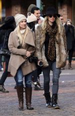 NICKY HILTON and James Rothschild Out in Aspen 12/31/2016