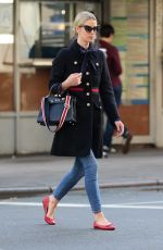 NICKY HILTON Out in New York 01/12/2017