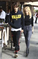 NICOLA PELTZ and Anwar Hadid Out in Beverly Hills 01/18/2017