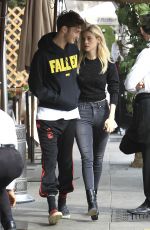 NICOLA PELTZ and Anwar Hadid Out in Beverly Hills 01/18/2017