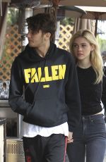 NICOLA PELTZ and Anwar Hadid Out in Beverly Hills 01/18/2017