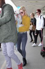 NICOLA PELTZ at LAX Airport in Los Angeles 01/04/2017