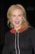 NICOLE KIDMAN Arrives for Timestalks at Merkin Concert Hall in New York 01/04/2017