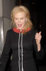NICOLE KIDMAN Arrives for Timestalks at Merkin Concert Hall in New York 01/04/2017