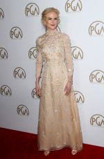 NICOLE KIDMAN at 28th Annual Producers Guild Awards in Beverly Hills 01/28/2017